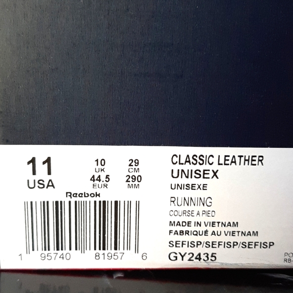 Reebok X Popsicle Classic Leather Semi Fire Spark *NWT* - Picture 15 of 15